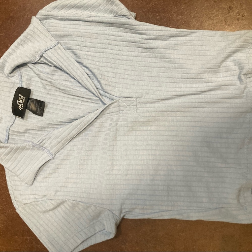 preppy polo crop top